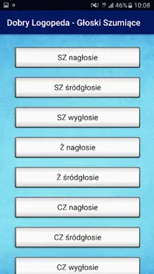 Głoski Szumiące Dobry Logopeda android App screenshot 3